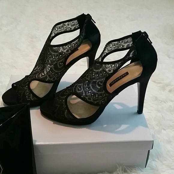 Caparros Date Night Black Heels - Picture 2 of 5